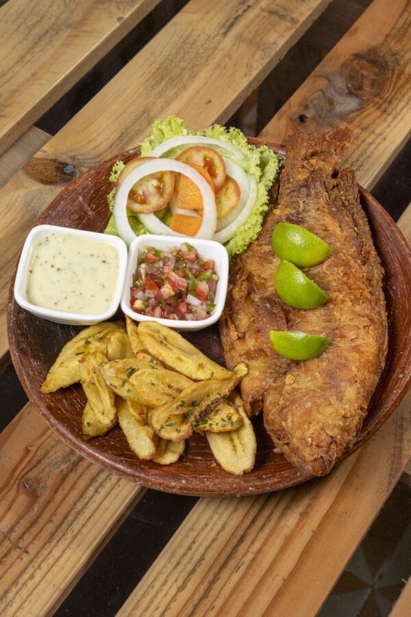 Pescado frito